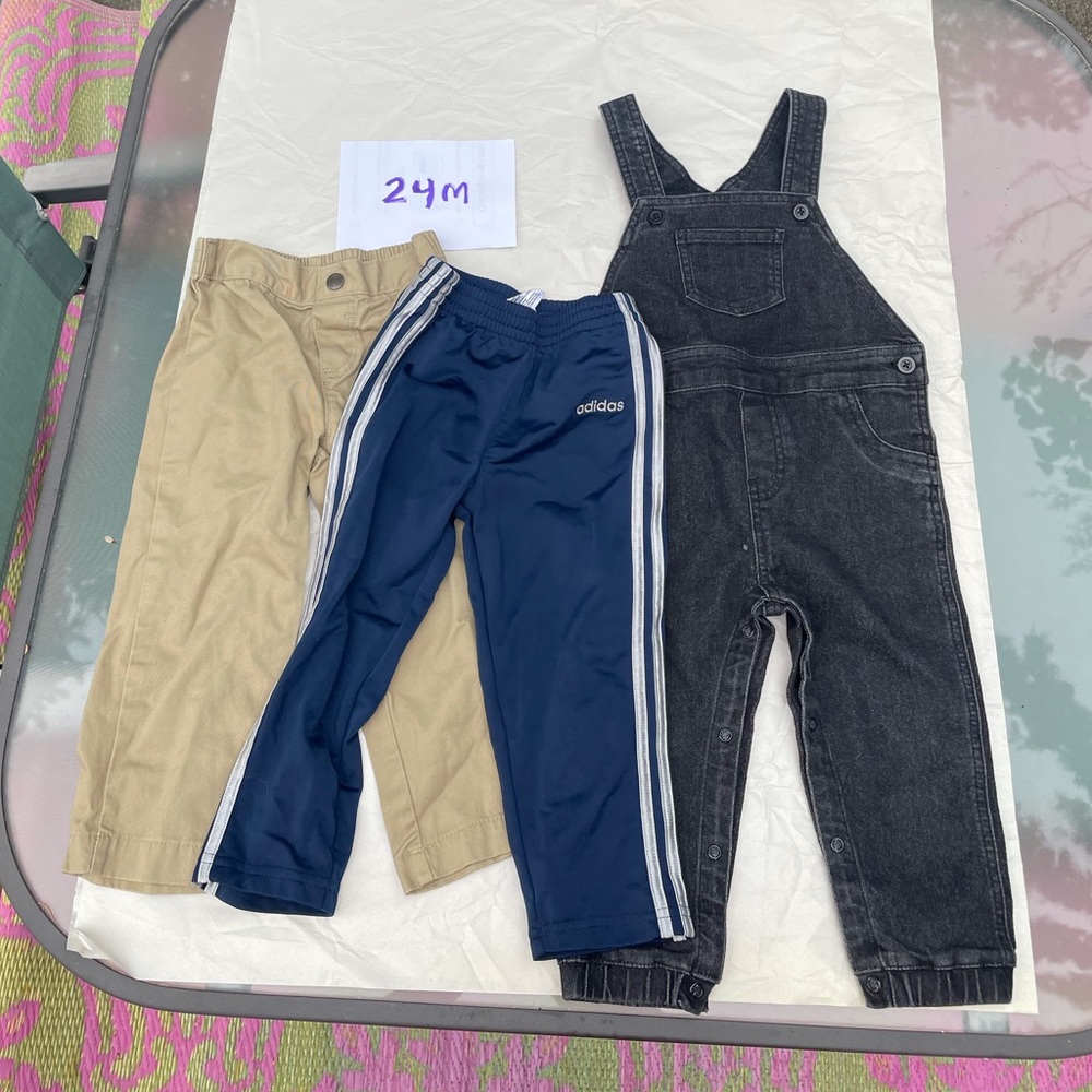 Bundle Lot of Baby Boys Clothes - DKNY, Adidas, First Impressions (24 months)